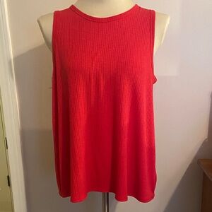 Old Navy Vibrant Red LUXE Tank Top